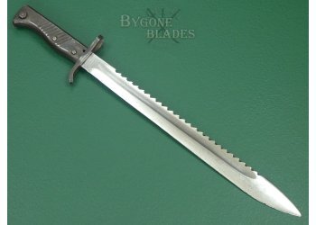 German Ersatz Bayonet EB42. Sawback WW1 Bayonet.  2502015 #5
