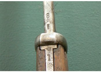 German Imperial 1898 First pattern S98aA Quill Point Bayonet. Erfurt 1901 #8