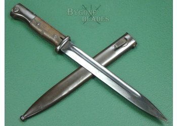 German K98 Bayonet. Coppel 1937. Matching Scabbard. #2504007 #1