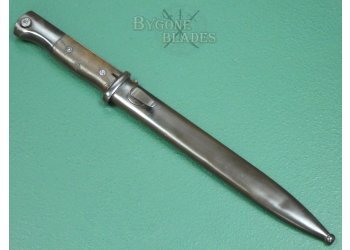 German K98 Bayonet. Coppel 1937. Matching Scabbard. #2504007 #3