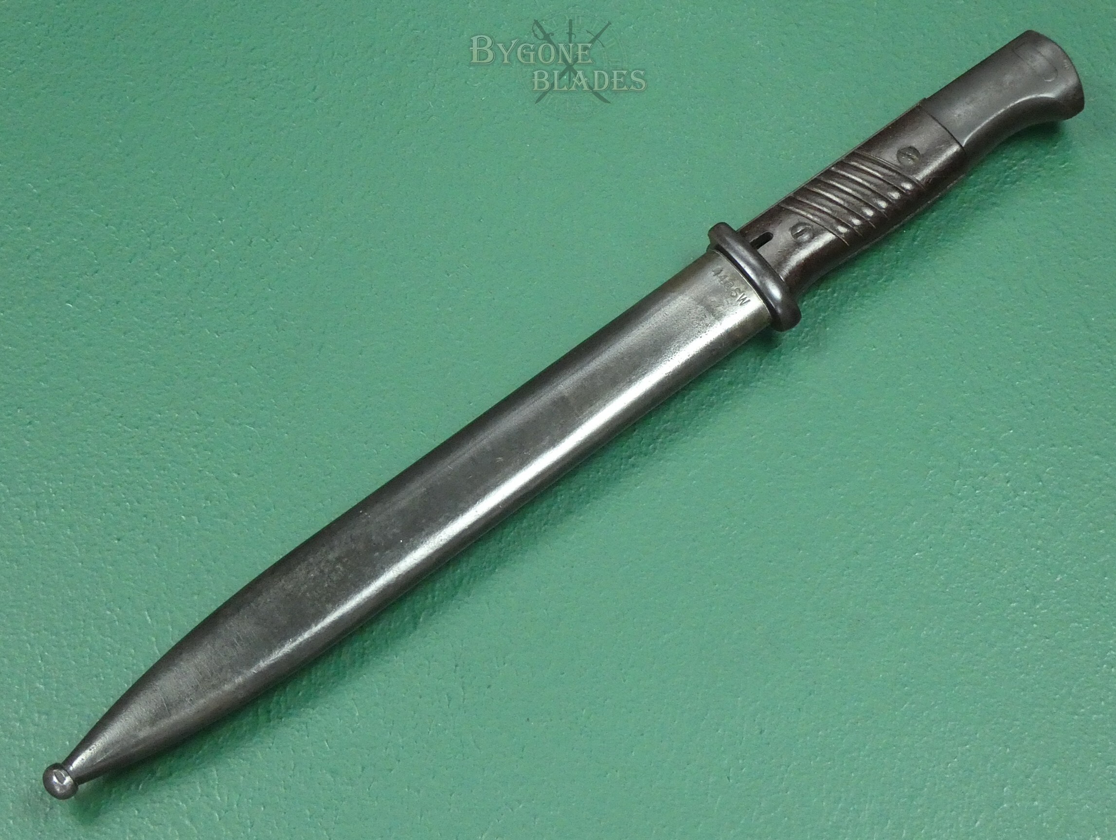 German K98 Bayonet. Horster 1944. Matching Numbered Scabbard. #2607004 #4