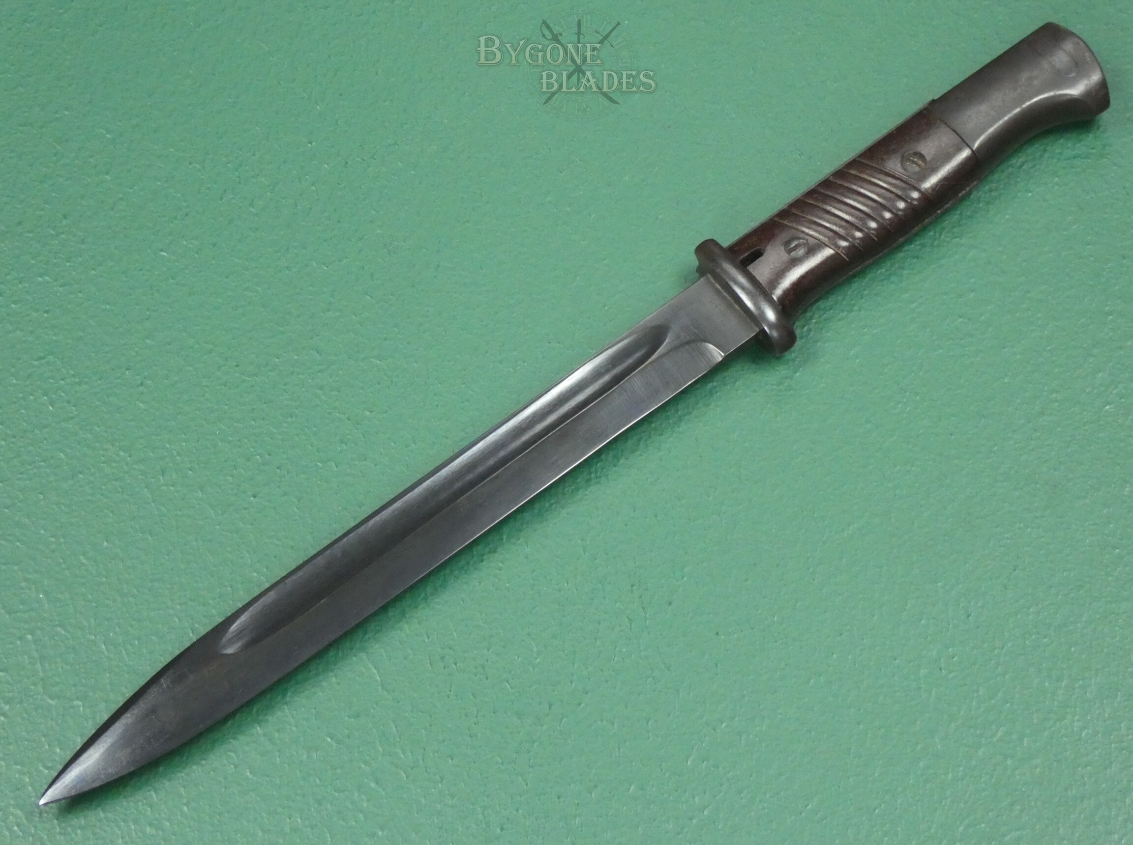 German K98 Bayonet. Horster 1944. Matching Numbered Scabbard. #2607004 #6
