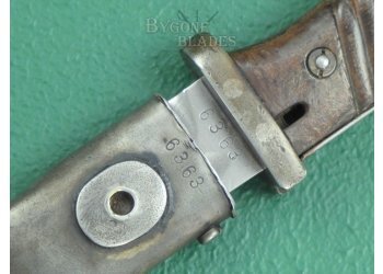 German K98 Bayonet. Richard Herder 1941. Matching Scabbard. #2109004 #8