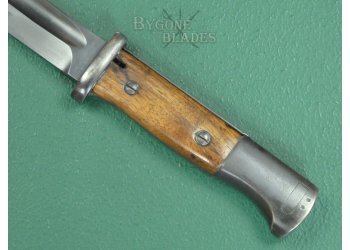 German S84/98 Bayonet. WKC 1935. #2505007 #8