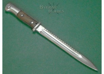 German S84/98 Saw-Back Bayonet. Heller 1915. #2510008 #5