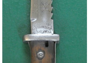 German S84/98 Saw-Back Bayonet. Heller 1915. #2510008 #10