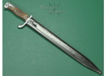 German S98/05 a.A. m.S. First Pattern Saw Toothed Bayonet. 1915. #2512004 #3