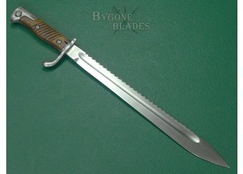 German S98/05 a.A. m.S. First Pattern Saw Toothed Bayonet. 1915. #2512004 #5
