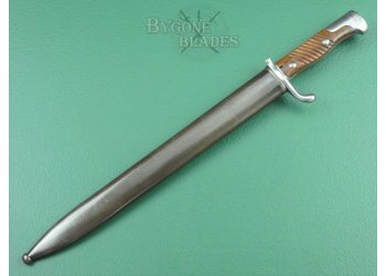 German S98/05 a.A WW1 Butchers Blade Bayonet. Simson &amp; Co. Suhl. 1915 #4