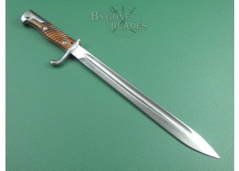 German S98/05 a.A WW1 Butchers Blade Bayonet. Simson &amp; Co. Suhl. 1915 #5
