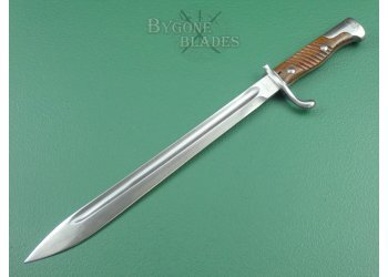 German S98/05 a.A WW1 Butchers Blade Bayonet. Simson &amp; Co. Suhl. 1915 #6