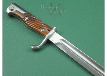 German S98/05 a.A WW1 Butchers Blade Bayonet. Simson &amp; Co. Suhl. 1915 #7