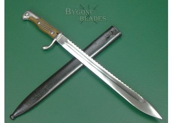 German S98/05 n. A. Saw Bayonet