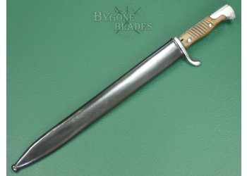 German S98/05 n. A. Sawback Bayonet. 1916. Weyersbery &amp; Kirschbaum. #2505001 #4