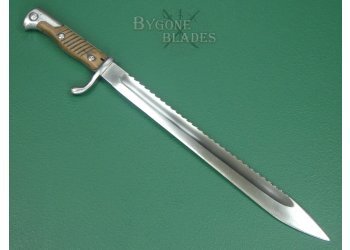German S98/05 n. A. Sawback Bayonet. 1916. Weyersbery &amp; Kirschbaum. #2505001 #5