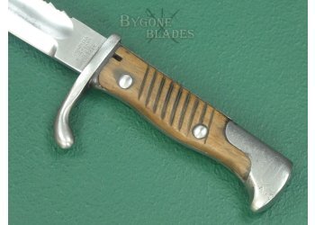 German S98/05 n. A. Sawback Bayonet. 1916. Weyersbery &amp; Kirschbaum. #2505001 #8