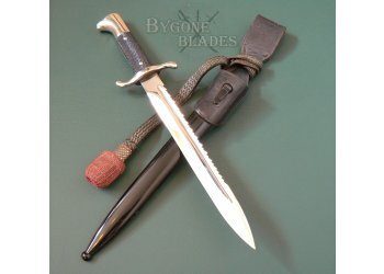 Hickhorn Saw Tooth Fire Service Bayonet and Troddel