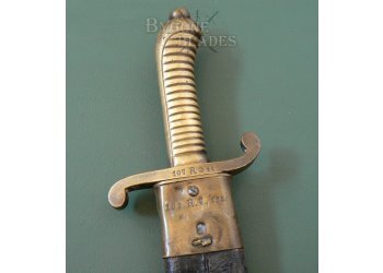 German. Saxon Infantry Faschinenmesser. Fascine Knife M1845 #5