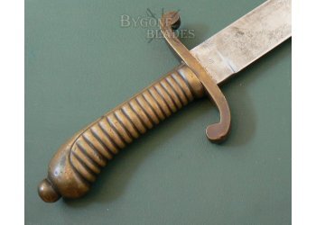 German. Saxon Infantry Faschinenmesser. Fascine Knife M1845 #7