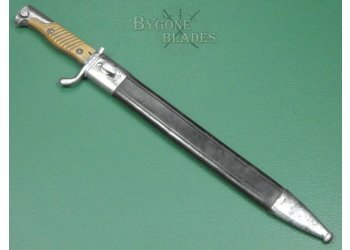 German Unaltered First Pattern S98/05 Sawback Bayonet. 1915. #2601001 #3