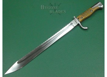 German Unaltered First Pattern S98/05 Sawback Bayonet. 1915. #2601001 #6