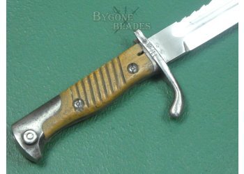 German Unaltered First Pattern S98/05 Sawback Bayonet. 1915. #2601001 #8