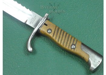 German Unaltered First Pattern S98/05 Sawback Bayonet. 1915. #2601001 #9