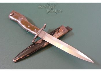 German WW1 crank handle trench knife bayonet 