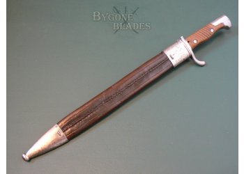 German WW1 First Pattern S98/05 Butchers Blade Bayonet. C.G.Haenel, Suhl 1914 #4