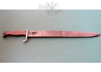German WW1 S98/05 Sawback Butcher&#039;s Blade Bayonet #3