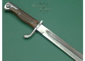 German WW1 S98/05 a.A. First Pattern Butchers Blade Bayonet. Simson &amp; Co. #2306012 #8
