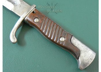 German WW1 S98/05 Bayonet. Rare Twin Makers #10