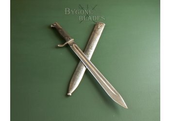 German S98/05 Butcher's Bayonet. Weyersberg Kirschbaum