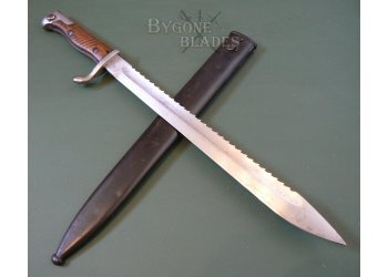 Saw-Back Butcher Blade Bayonet