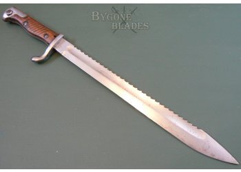 German WW1 S98/05 Saw-Back Bayonet. Rare Twin Makers #5