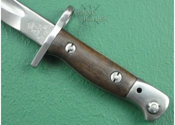 Indian 1907 Pattern Ishapore Bayonet. Brass Scabbard Furniture. #2202012 #10