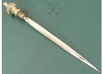 Indian 19th Century Bhuj. Kuttai Sword. Elephant Knife. Sindhi Cavalry Axe-Sword #11