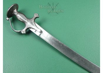 Indian Early 19th Century Tegha Sword. Koftgari Hilt. Signed Blade. #2111015 #3