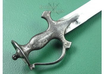 Indian Early 19th Century Tegha Sword. Koftgari Hilt. Signed Blade. #2111015 #5