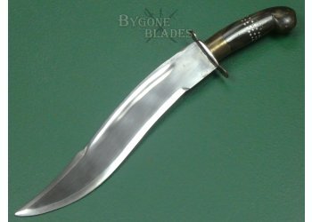 Indian Vintage Clip-Point Yataghan Knife Circa 1970. #2511016 #6