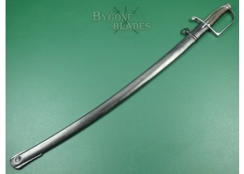 Italian 1833 Mounted Artillery Sabre. Wester &amp; Co. #2211004 #4