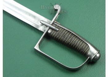 Italian 1833 Mounted Artillery Sabre. Wester &amp; Co. #2211004 #10