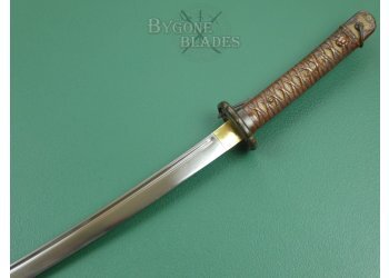 Japanese Type 95 NCO Sword. Matching Numbers. WW2 Provenance. #2302002 #8