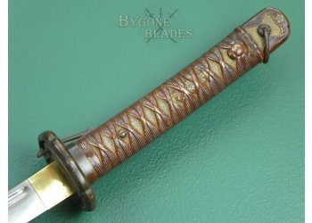 Japanese Type 95 NCO Sword. Matching Numbers. WW2 Provenance. #2302002 #10