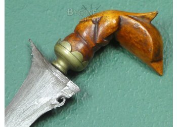 Malaysian Kris. 5 Luk Blade. Early-Mid-20th Century. #2511003 #9