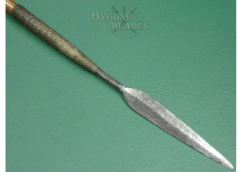 Matabele Iklwa. 1893 Matabele War Stabbing Spear. #2502003 #3