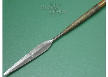 Matabele Iklwa. 1893 Matabele War Stabbing Spear. #2502003 #4