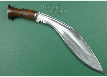 Nepalese Military Kukri Knife. Broad Arrow, Inspection Stamp and 1915 Date. #2201015 #7