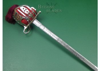 Scottish 1828 Pattern Argyll &amp; Sutherland Highlanders Broadsword. Family Crest. #2311001 #7