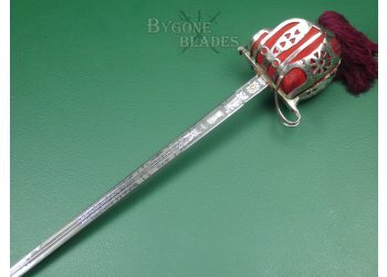 Scottish 1828 Pattern Argyll &amp; Sutherland Highlanders Broadsword. Family Crest. #2311001 #8